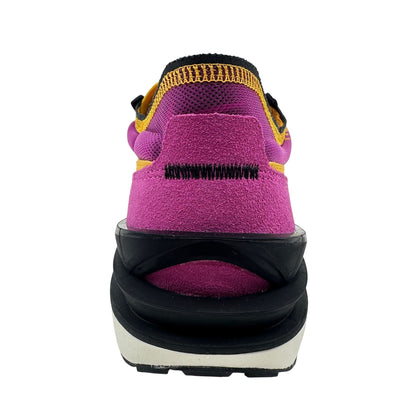 Nike Waffle One Active Fuchsia Gold Black Mens Size 11 Athletic Sneaker