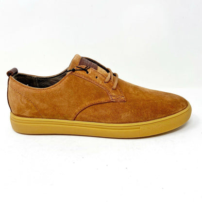 Clae Ellington SP Grizzly Suede Brown Mens Premium Casual Sneakers