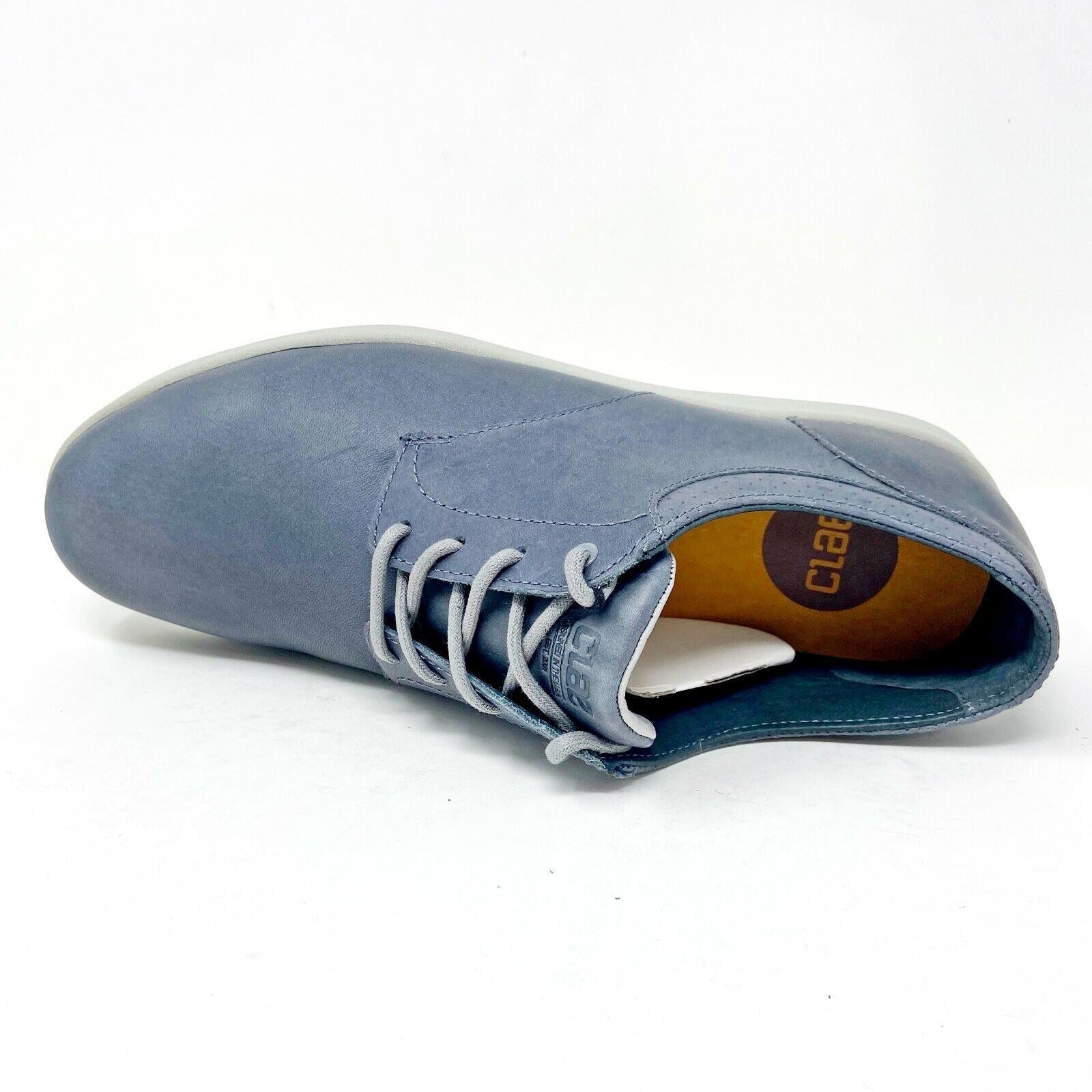 Clae Evans Pavement Leather Mens Business Casual Sneakers