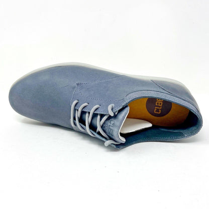 Clae Evans Pavement Leather Mens Business Casual Sneakers