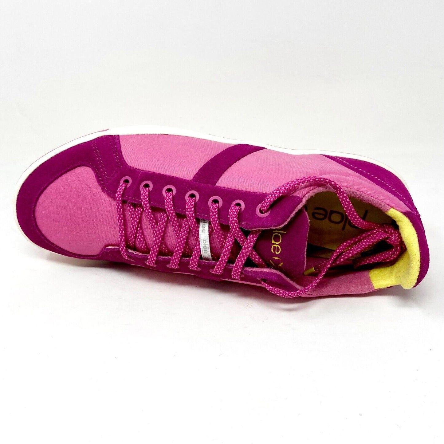 Plae Prospect Electric Fuchsia Pink Mens Suede Comfort Sneakers 553010 639