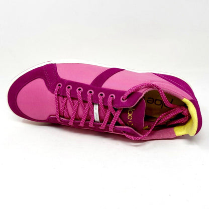 Plae Prospect Electric Fuchsia Pink Mens Suede Comfort Sneakers 553010 639