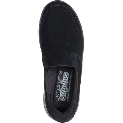 Women's Wide Fit Skechers 125508 Slip-ins Go Walk Flex Trainers