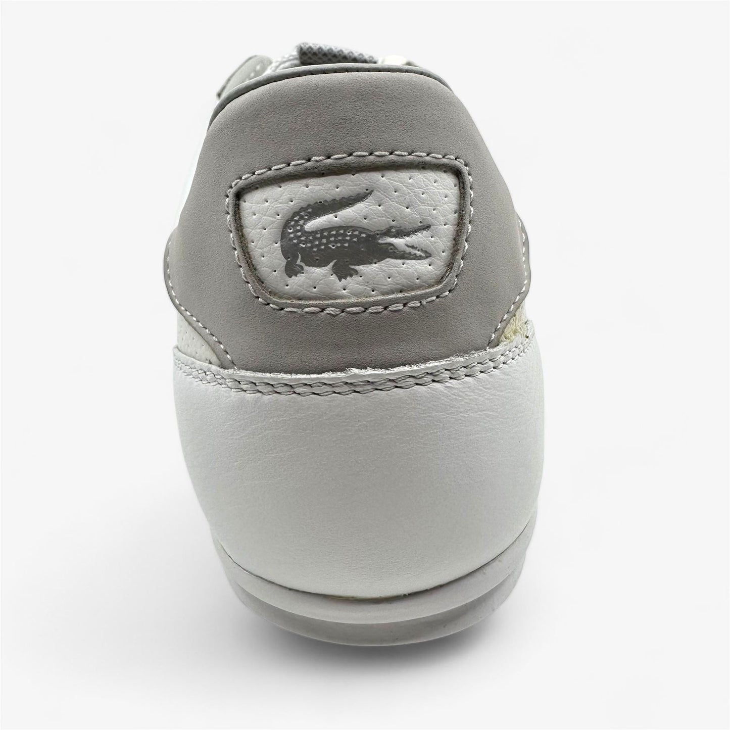 Lacoste Chaymon PRM US SPM White Light Gray Mens Casual Sneaker
