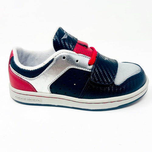 Creative Recreation Cesario Lo Black Silver Red Youth Kids Sneakers