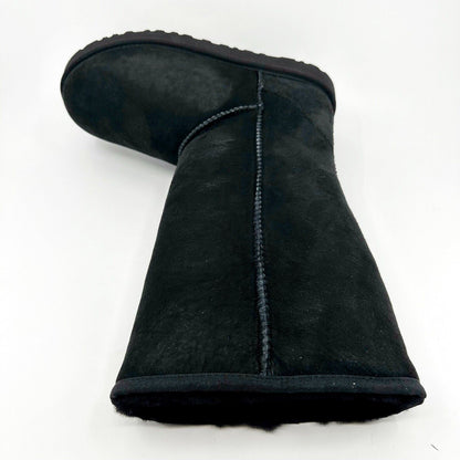 UGG Classic Tall Black Kids Girls Suede Sheepskin Boots 5229 BLK
