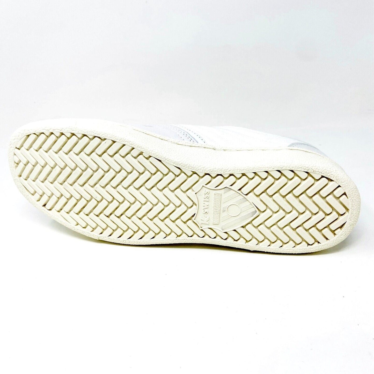 K-Swiss Ambassador 55th Anniv White Green Womens Size 9 Sneakers 97128 131