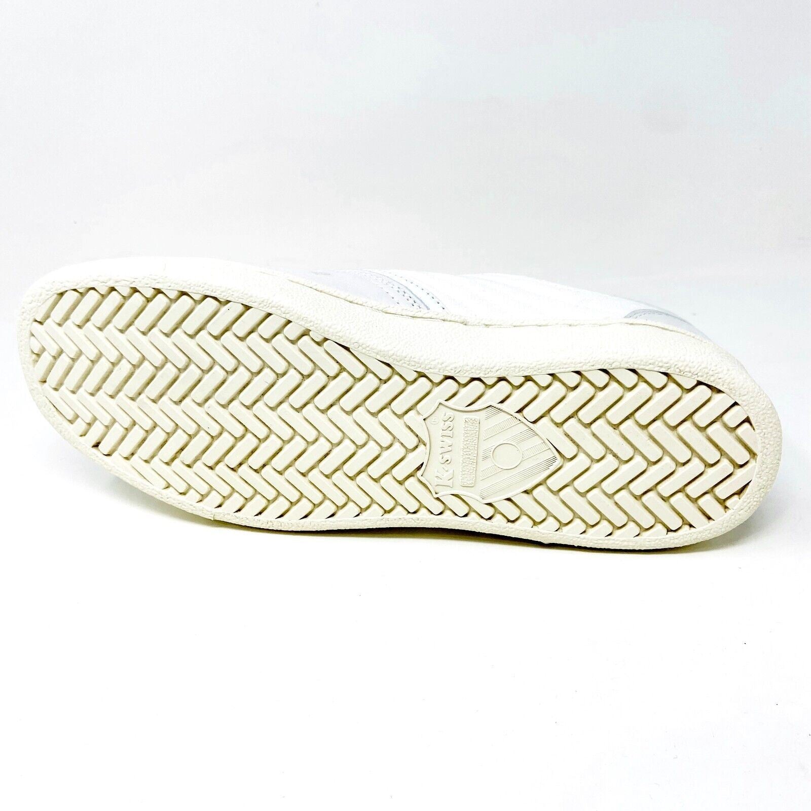 K-Swiss Ambassador 55th Anniv White Green Womens Size 9 Sneakers 97128 131