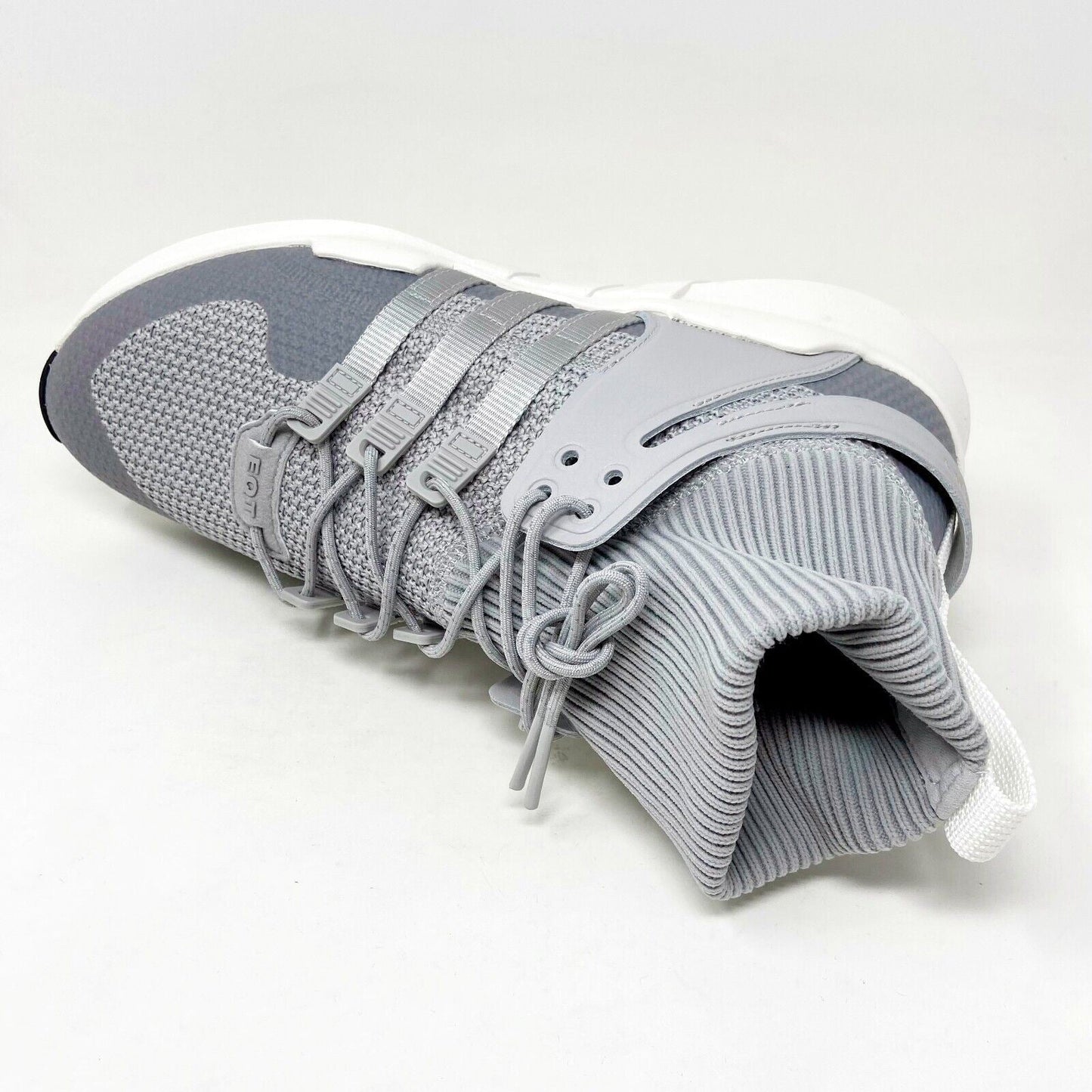 Adidas Originals EQT Support ADV Winter Gray White Mens Running Sneakers BZ0641