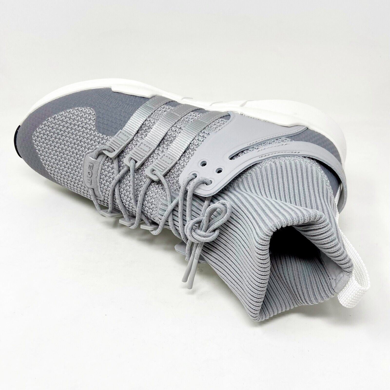 Adidas Originals EQT Support ADV Winter Gray White Mens Running Sneakers BZ0641