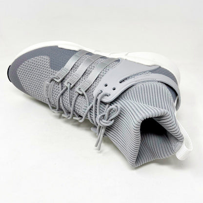 Adidas Originals EQT Support ADV Winter Gray White Mens Running Sneakers BZ0641