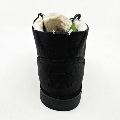 Skechers Chill Lugs Snuggle Life Black Womens Size 6 Shearling Boots