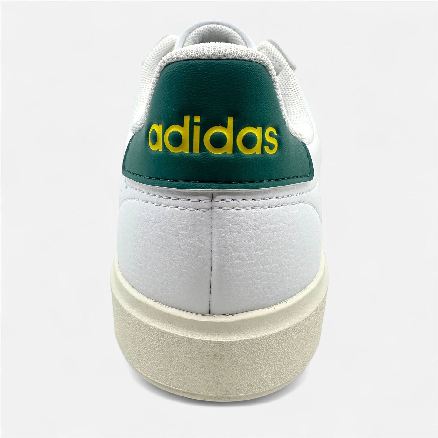 Adidas Grand Court 2.0 Cloud White Collegiate Green Mens Athletic Sneaker