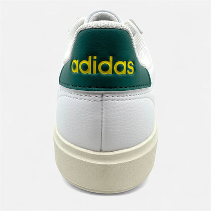 Adidas Grand Court 2.0 Cloud White Collegiate Green Mens Athletic Sneaker