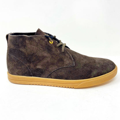 Clae Strayhorn Unlined Umber Suede Gum Mens Size 7 Casual Sneakers