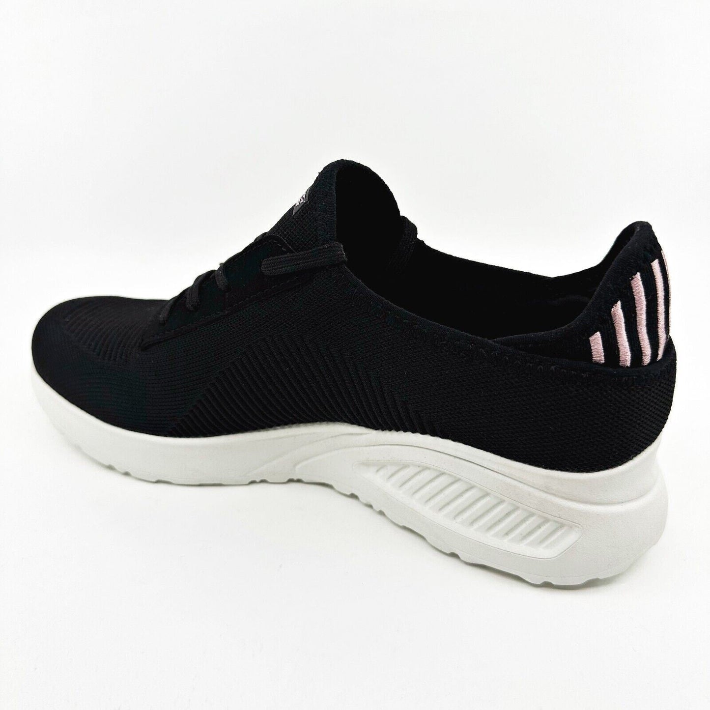 Skechers Bobs Buno Call Me Black Womens Size 11 Slip On Sneakers