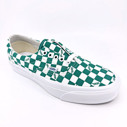 Vans Vault OG Era LX (Canvas) Checkerboard Logo Cadmium Green Mens Sneakers