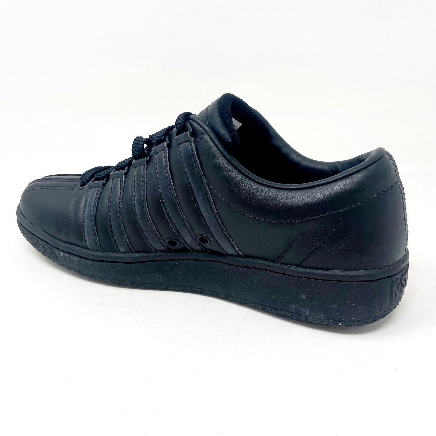 K-Swiss Classic Luxury Edition Triple Black Mens Casual Sneakers 0001002