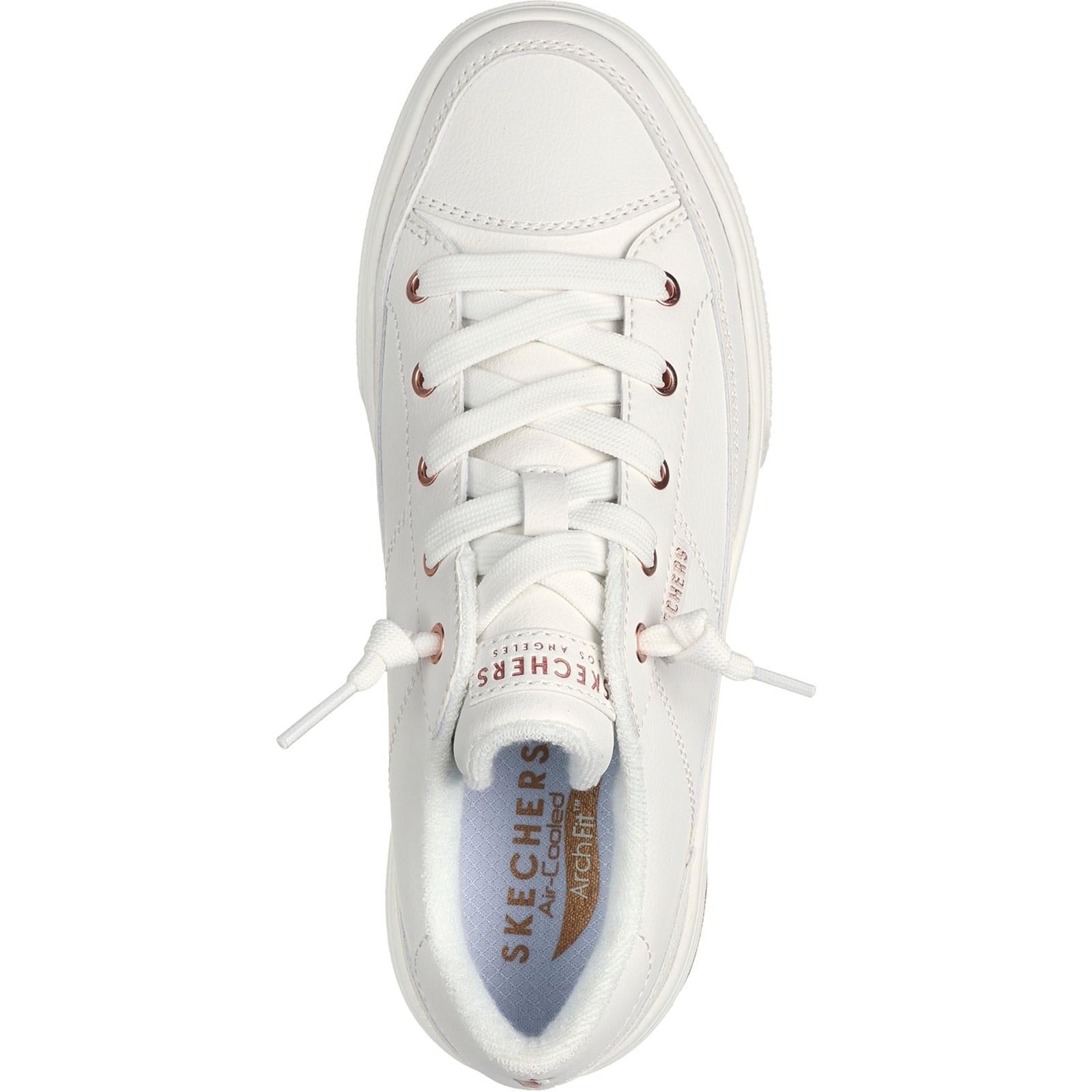 Women's Wide Fit Skechers 177189 Arch Fit Arcade On My Way Trainers