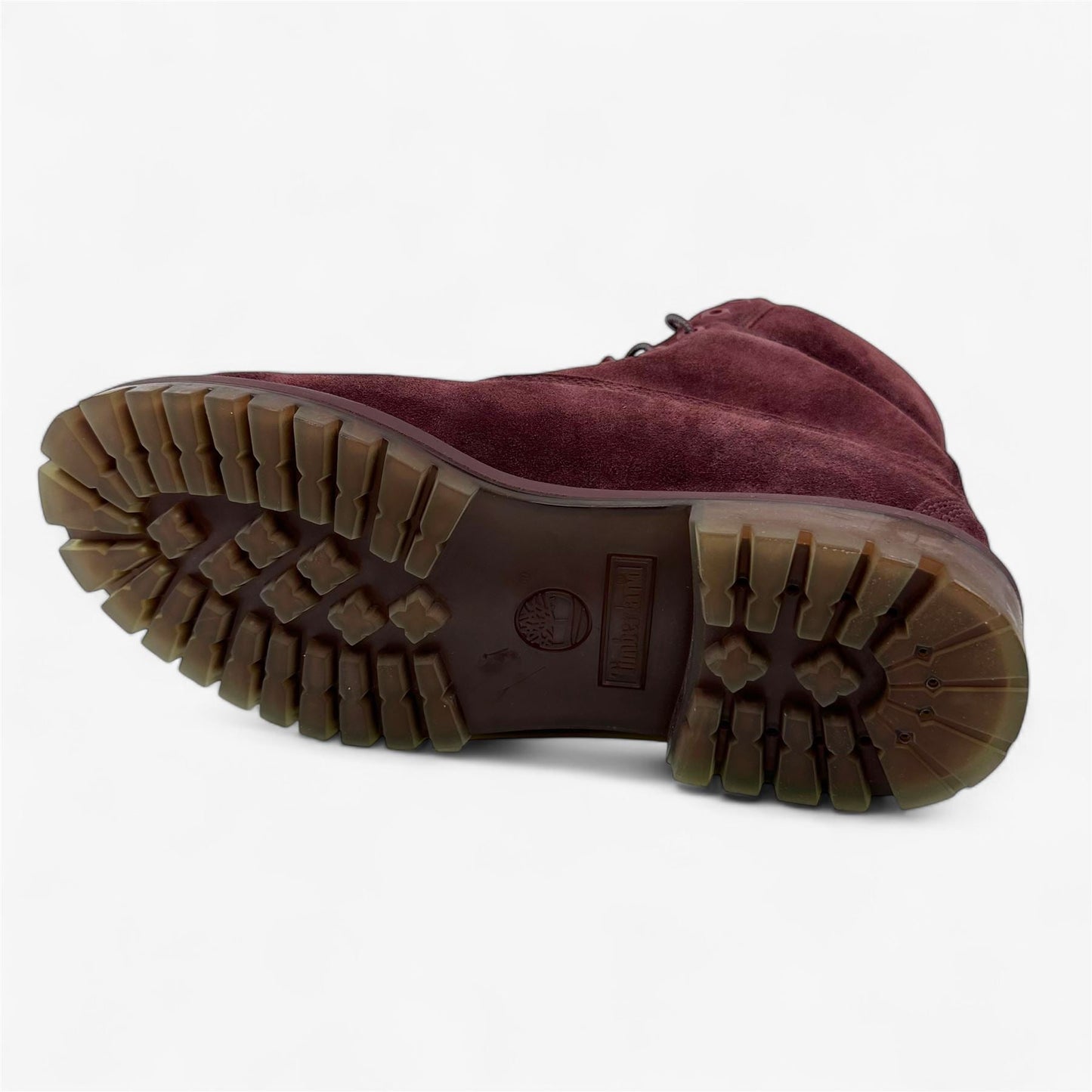 Timberland 6 Inch Premium Autumn Lead Dark Burgundy Mens Waterproof Combat
