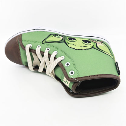 Heelys Hustle Mandalorian Star Wars Green Kids Boys Size 5 Athletic Sneaker