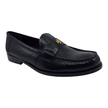 Tory Burch Classic Loafer Perfect Black Womens Casual Goat Leather Loafer