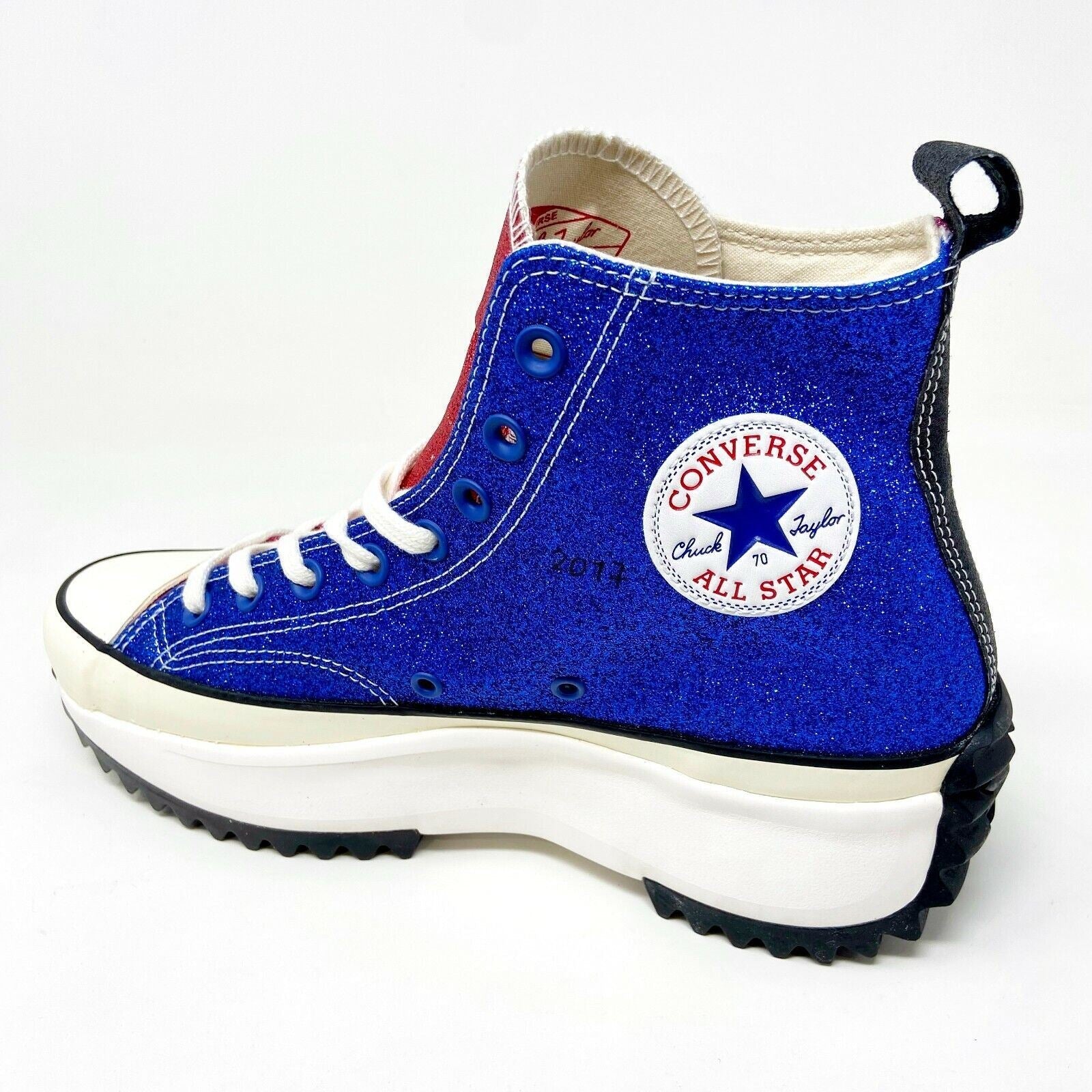 Converse Run Star Hike Hi JW Anderson Glitter Multicolor Mens Sneakers 164842C
