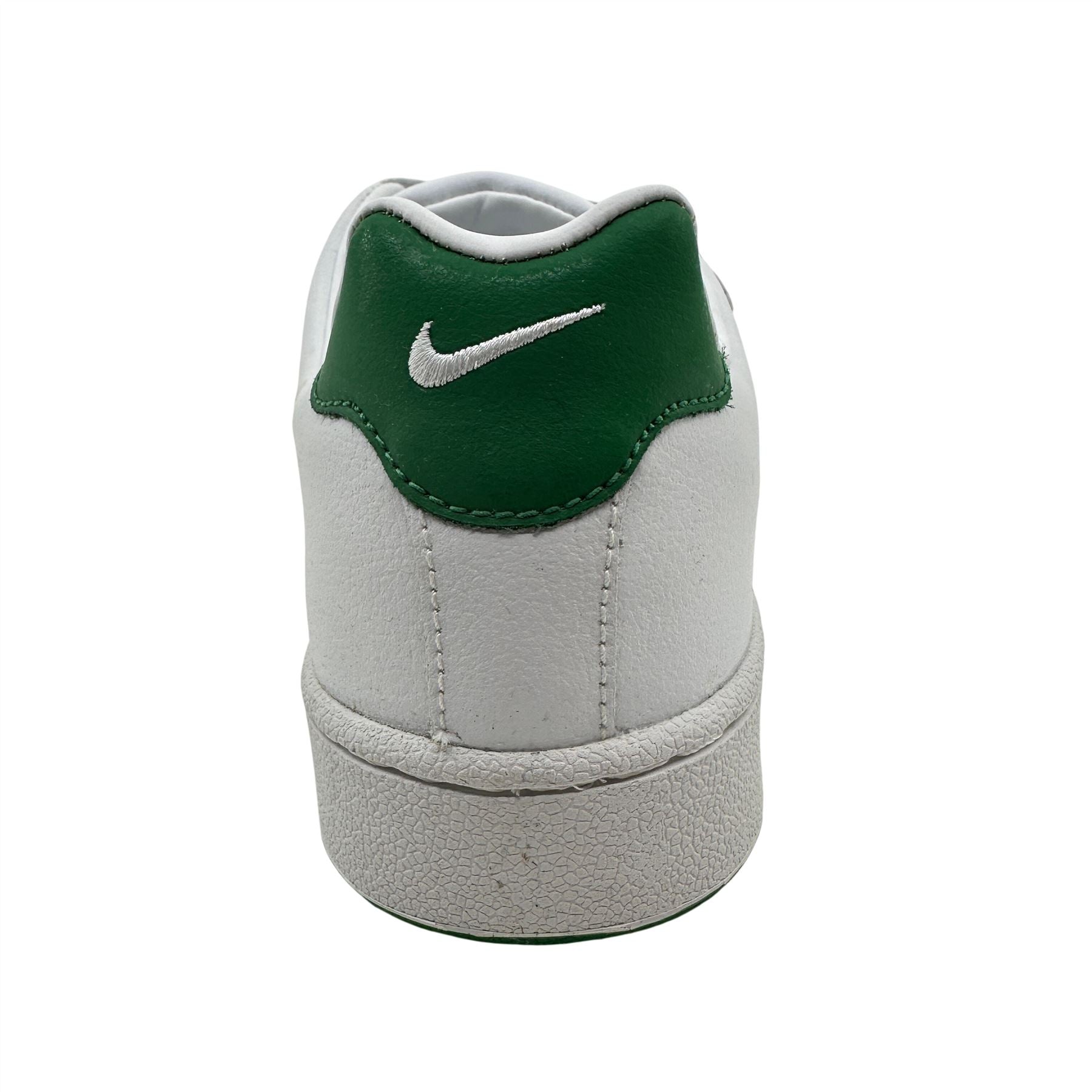 Nike Court Tradition V2 White Pine Green Mens Athletic Sneaker