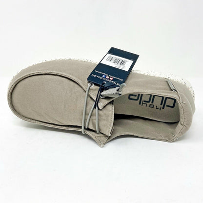 Hey Dude Womens Wendy Grey Slip On Comfort Lightweight Shoes