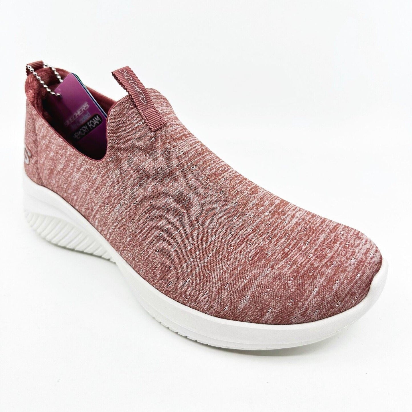 Skechers Ultra Flex 3.0 Slicked Rose Pink Womens Size 5.5 Comfort Shoes