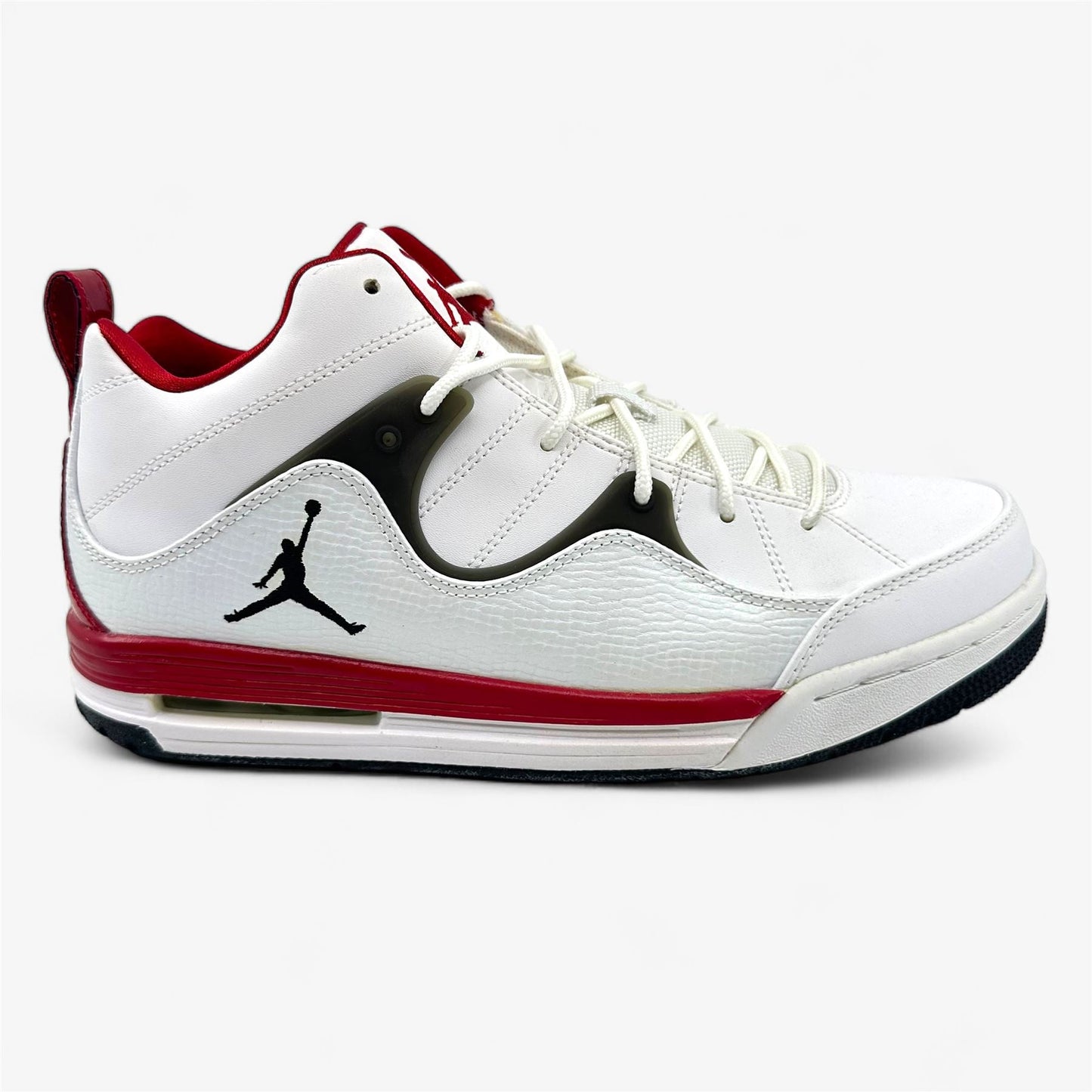 Jordan Flight TR 97 Mid White Black Gym Red Mens Athletic Sneaker