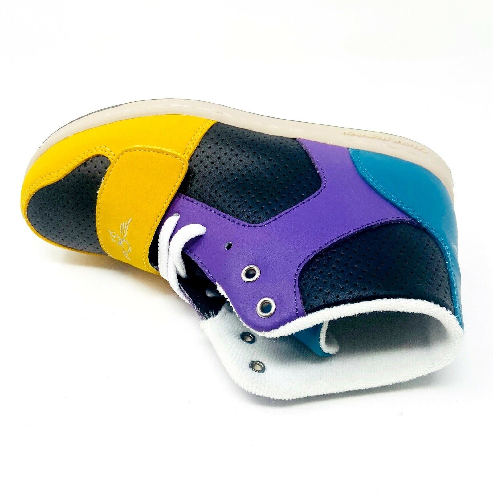 Creative Recreation Cesario Black Purple Teal Wheat Youth Kids Sneakers