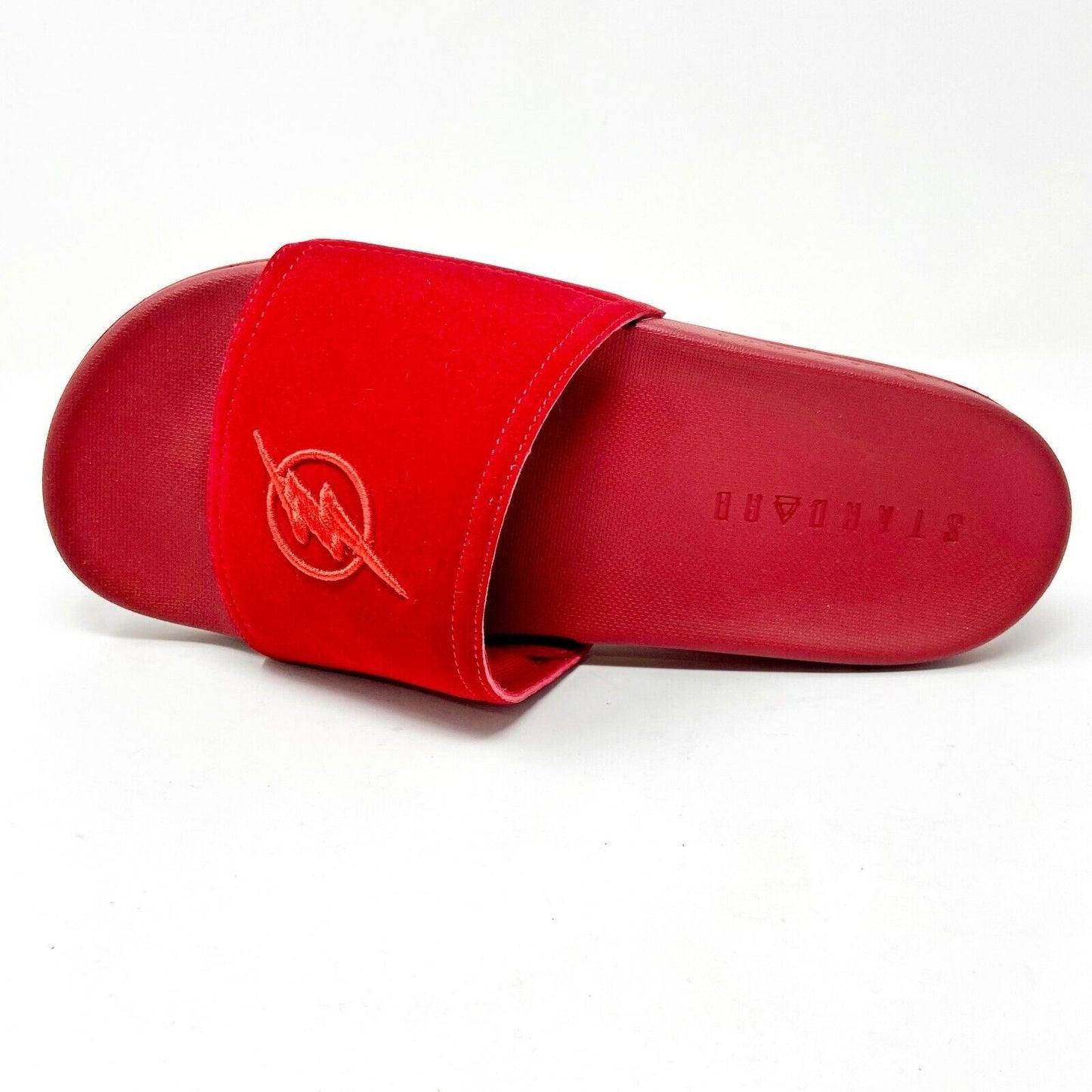 STNDRD Standard Monaco Justice League DC Comics Flash Red Mens Slides Sandals