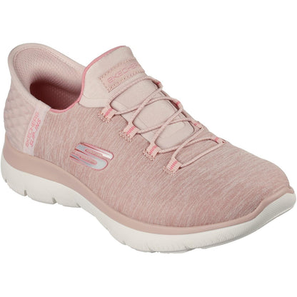 Women's Wide Fit Skechers 149937 Slip-ins Summits Dazzling Trainers