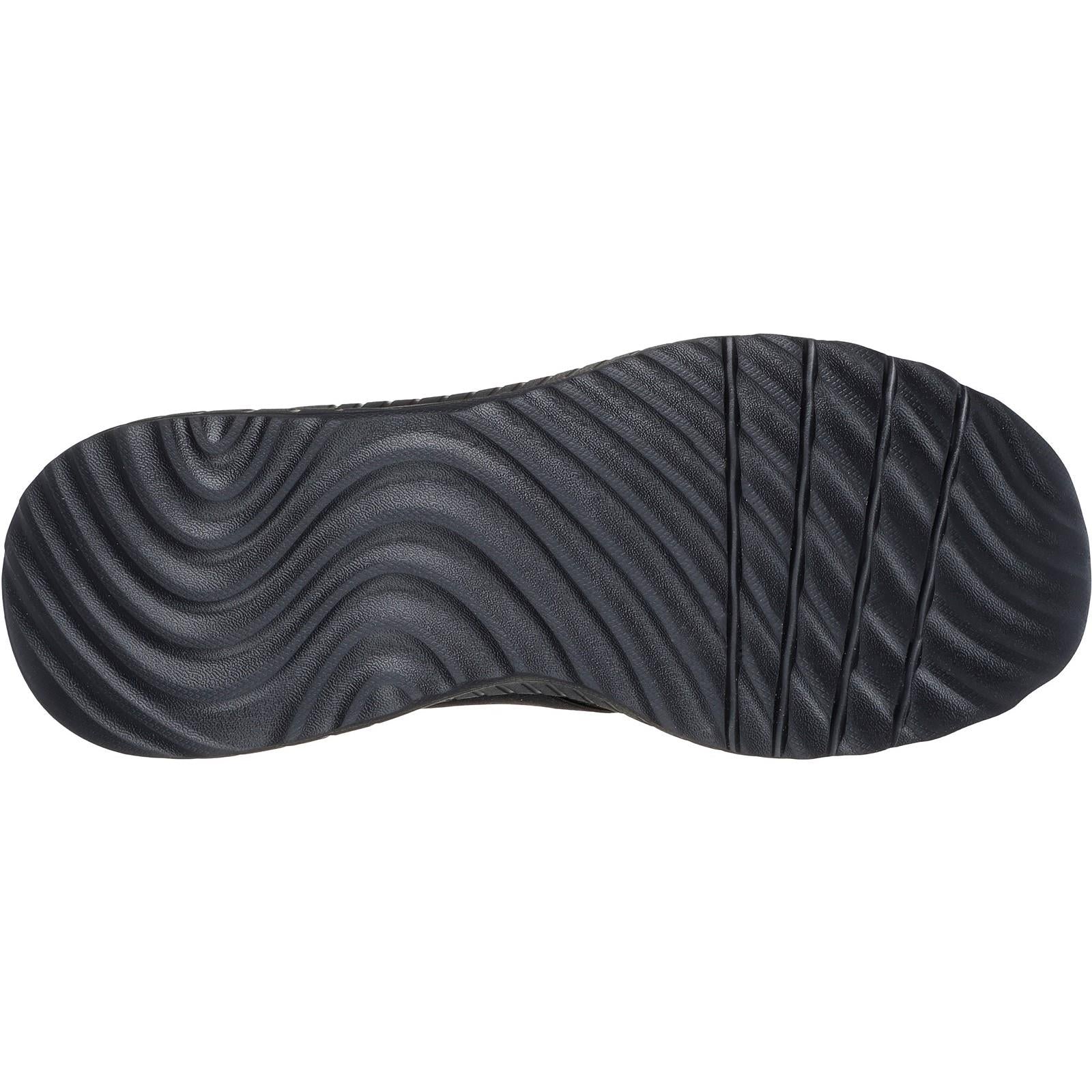 Women's Wide Fit Skechers 117505 Slip-ins Bobs Sport Squad Chaos Trainers