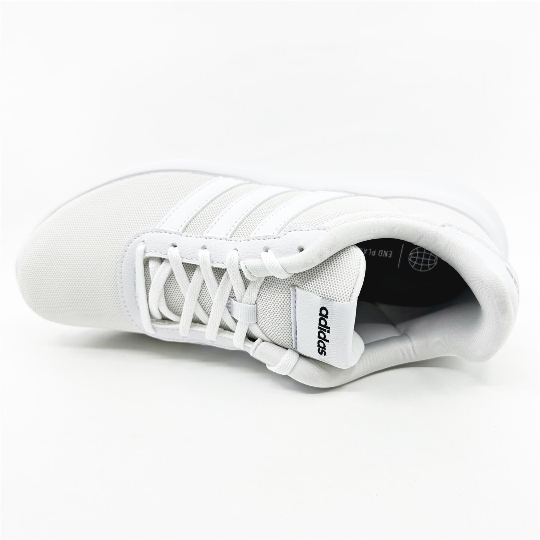 Adidas Lite Racer 3.0 Cloud White Womens Athletic Sneakers
