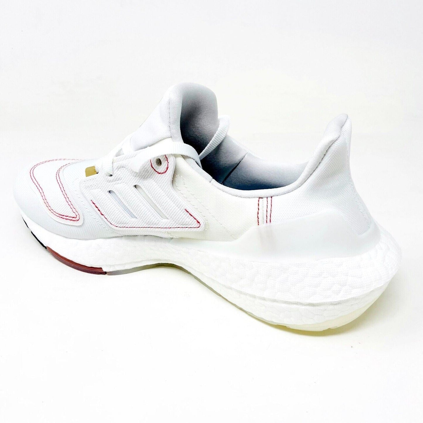 Adidas UltraBoost 22 Cloud White Wonder Red Womens Running Shoes GX9147