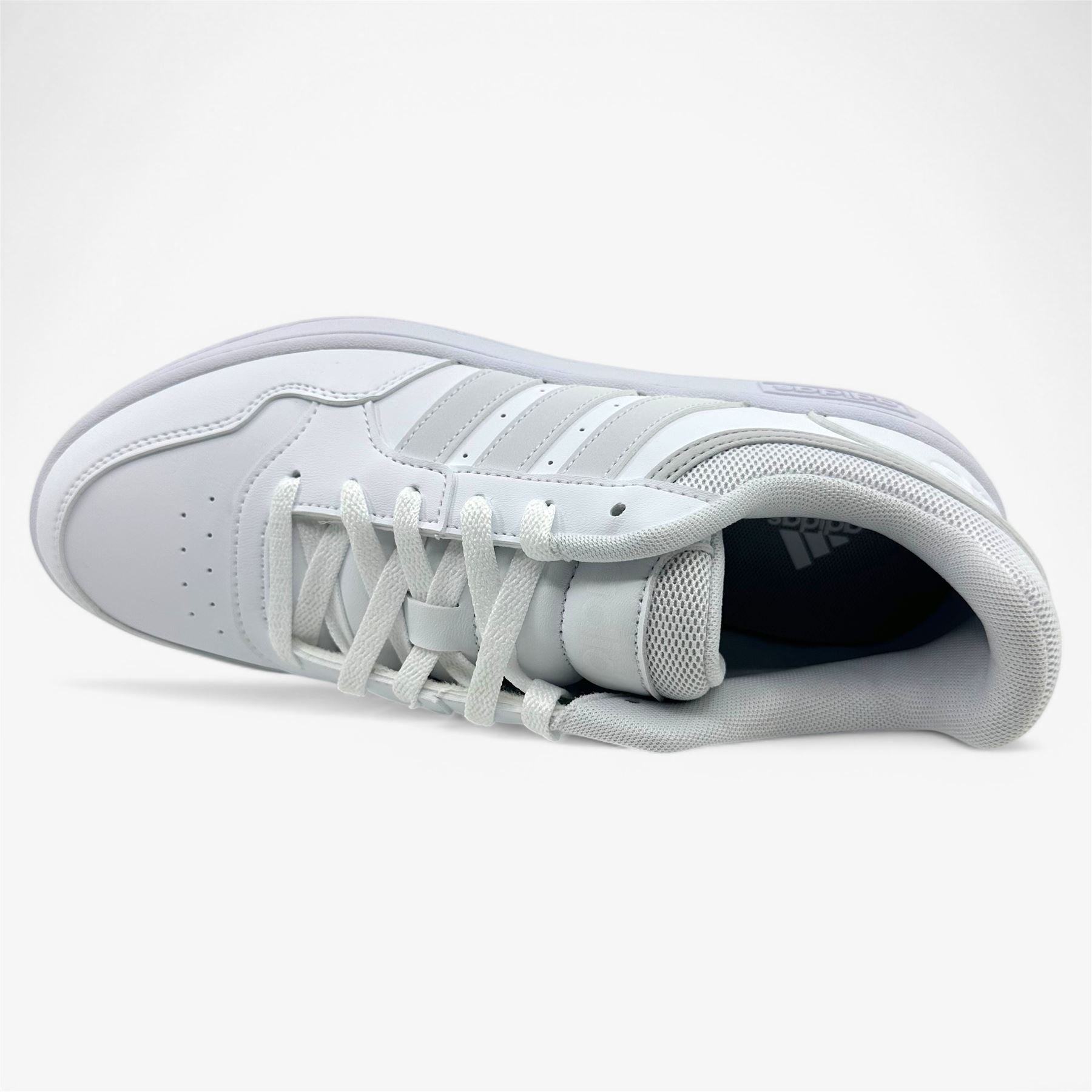 Adidas Hoops 3.0 Cloud White Dash Grey Womens Athletic Sneaker