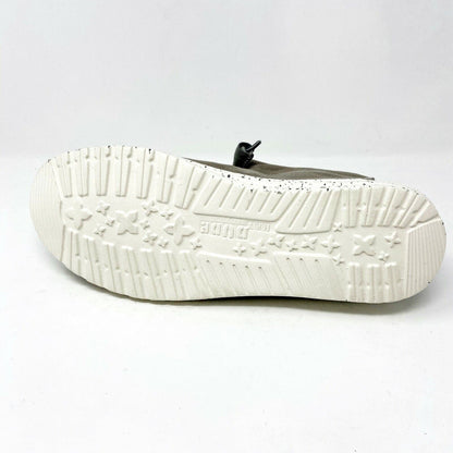Hey Dude Womens Wendy Grey Slip On Comfort Lightweight Shoes