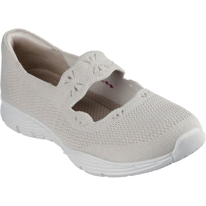 Women's Wide Fit Skechers 159078 Seager Cute N' Coy Shoes