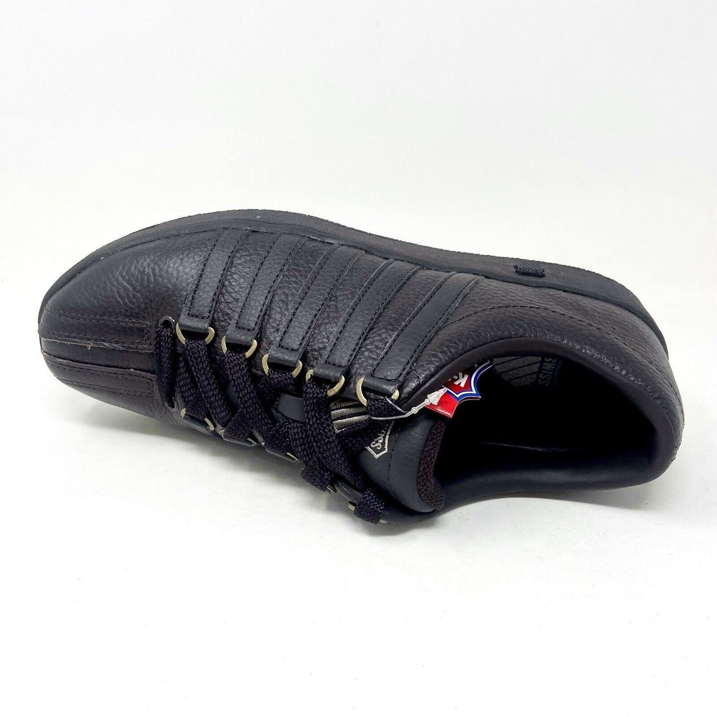 K-Swiss Classic Luxury Edition Dark Brown Elephant Mens Casual Sneakers 0763215