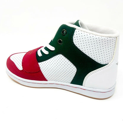 Creative Recreation Cesario White Forest Red Youth Kids Sneakers