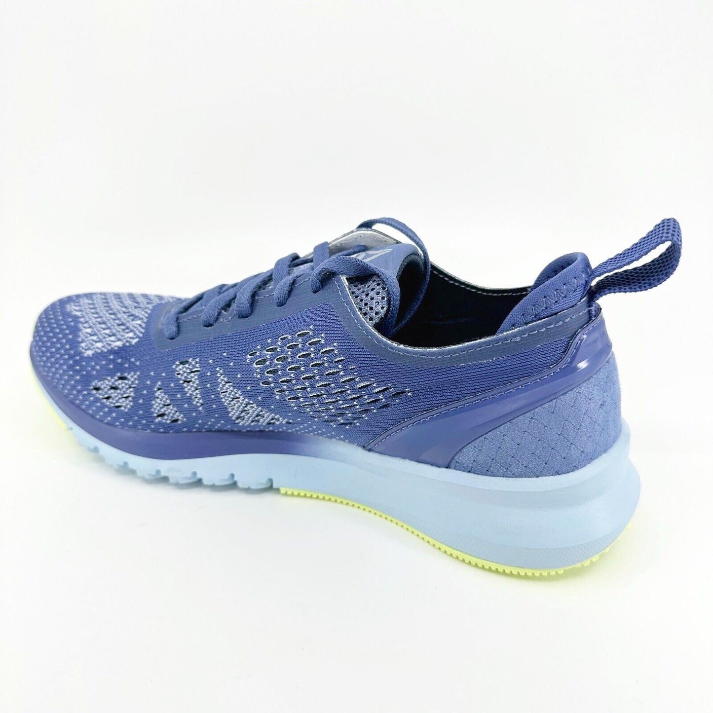 Reebok Print Smooth Clip Ultraknit Shadow Blue Womens Running Shoes BS5135