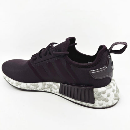 Adidas Originals NMD R1 Shadow Maroon White Womens Sneakers GW9475