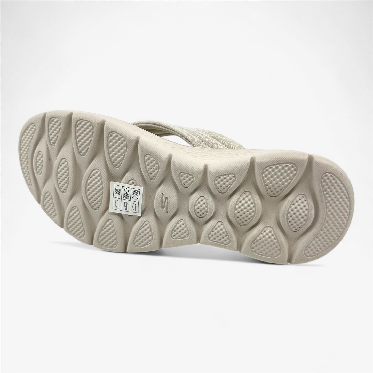 Skechers Go Walk Flex Overjoy Natural Womens Sandal Thong
