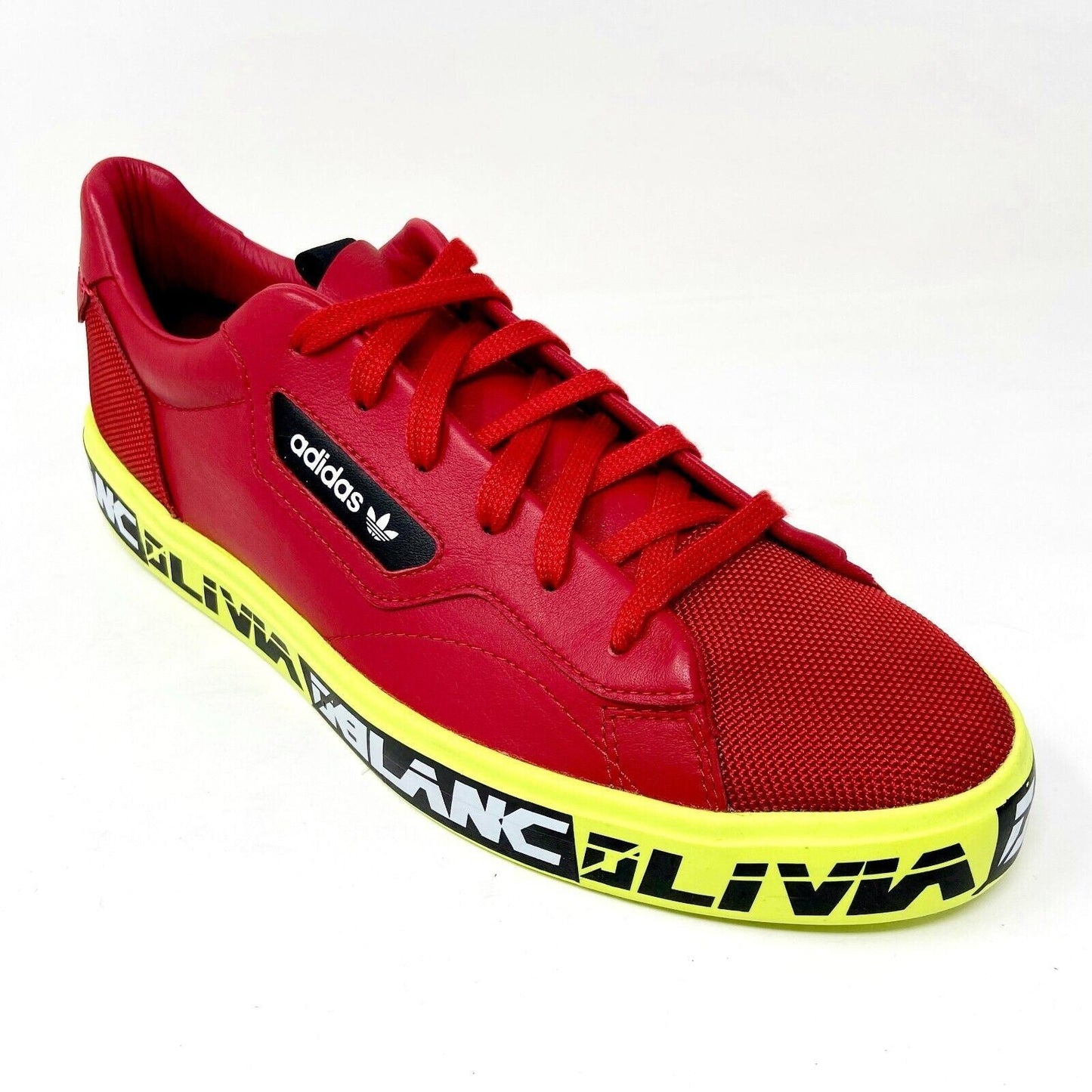 Adidas Sleek Olivia Oblanc Red Volt Womens Lifestyle Sneakers EF6556