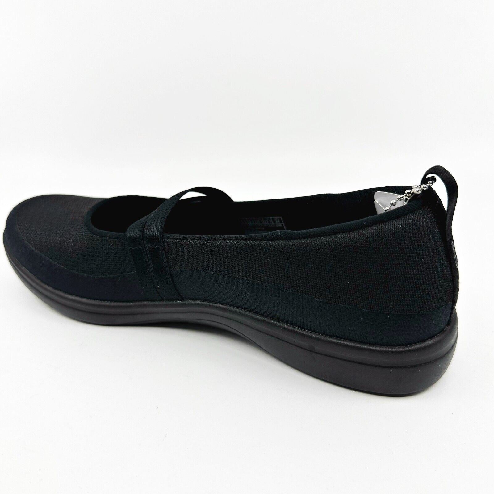 Skechers Arch Fit Uplift Mindful Black Womens Size 5.5 Slip On Shoes