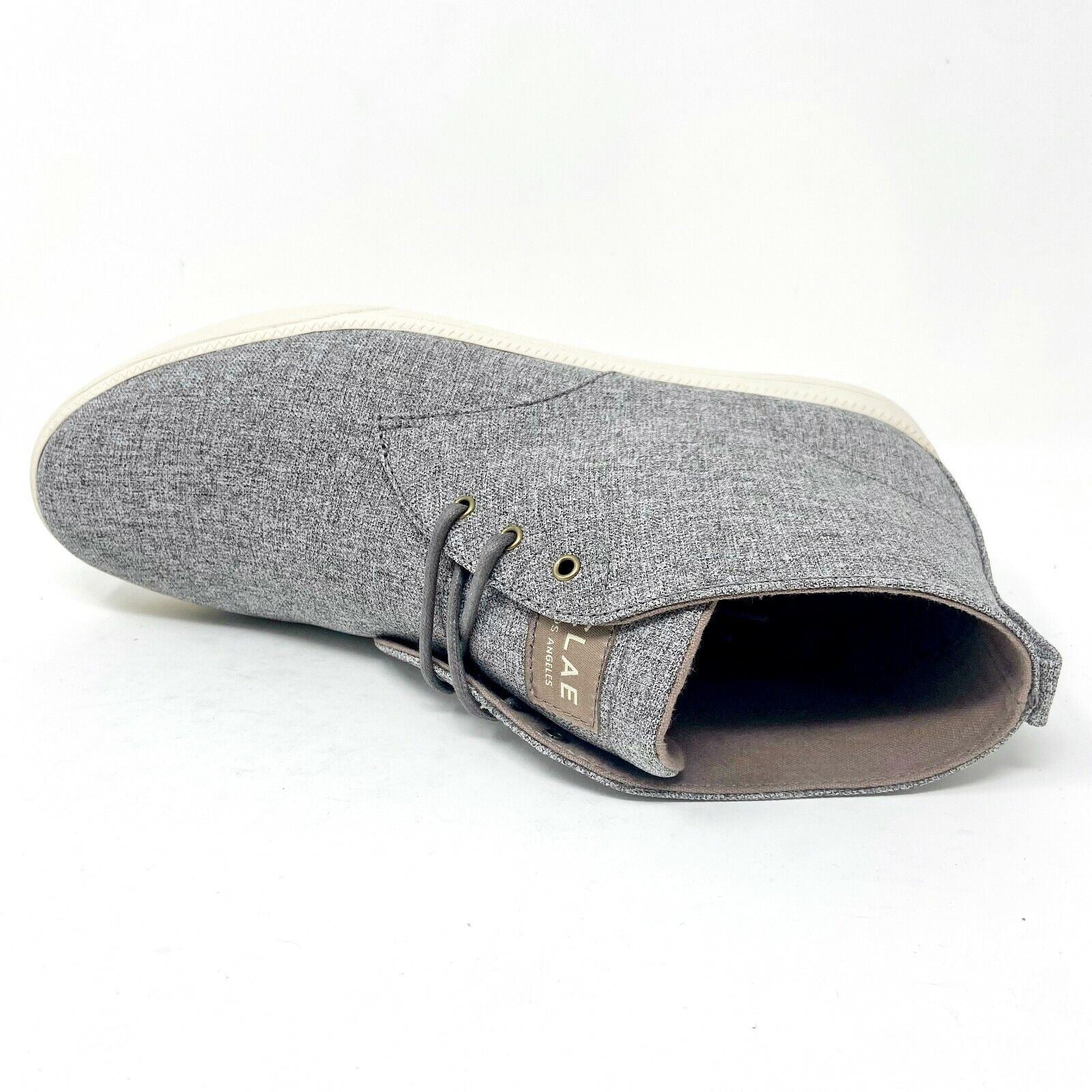 Clae Strayhorn Textile Redwood Mens Premium Mid Casual Sneakers