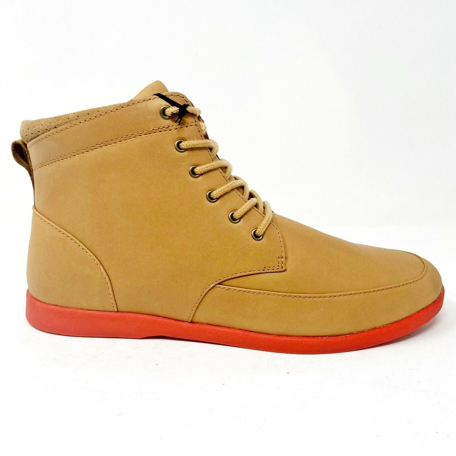 Clae Hamilton Cork Leather Mens Premium  Mid Casual Sneakers