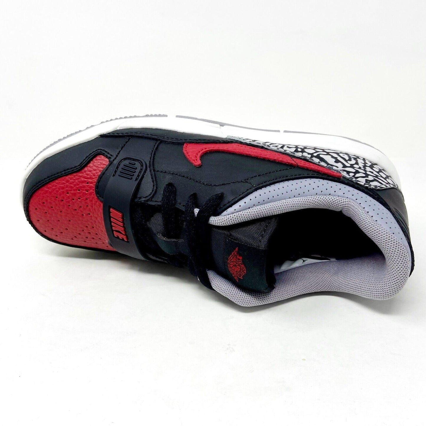 Jordan Legacy 312 Low PS Black Red Bred Cement Kids Shoes Sneakers CD9055 006